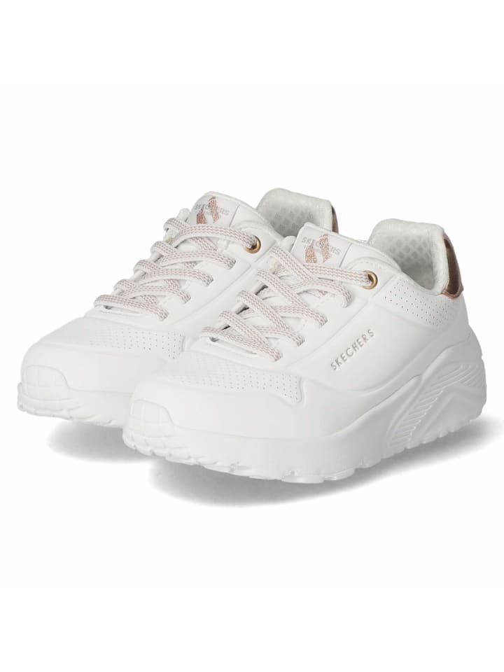 

Skechers Белые кроссовки на шнуровке