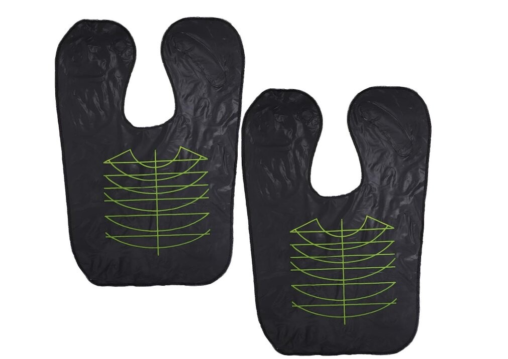 

Накидка-воротник парикмахерская для стрижки с линиями резки Inna