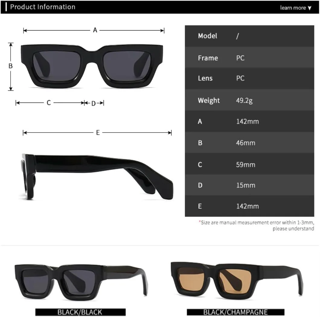 

Ретро-солнцезащитные очки класса люкс, маленькие, для женщин и мужчин, винтажные, с градиентным покрытием, защита от УФ-излучения UV400 UATXTAU, Black Grey