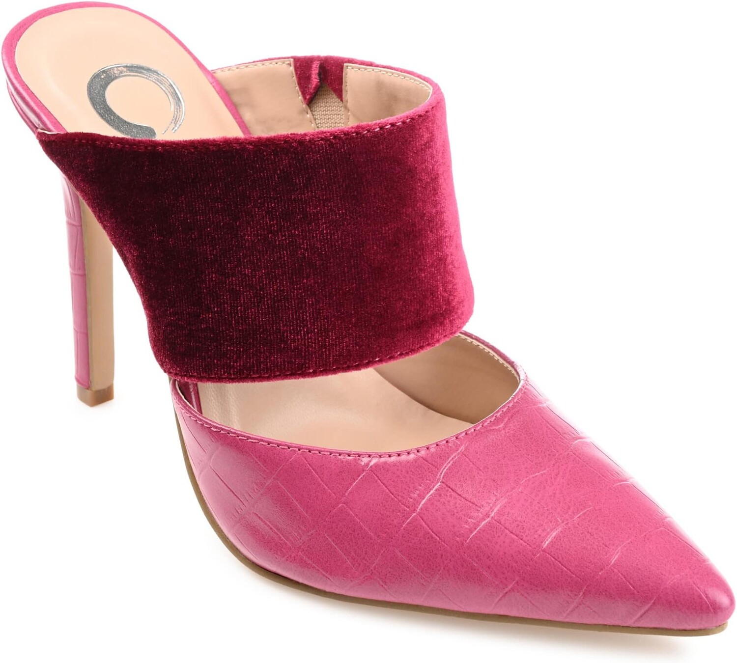 Туфли Journee Collection Sutonn Pump, цвет Fuchsia