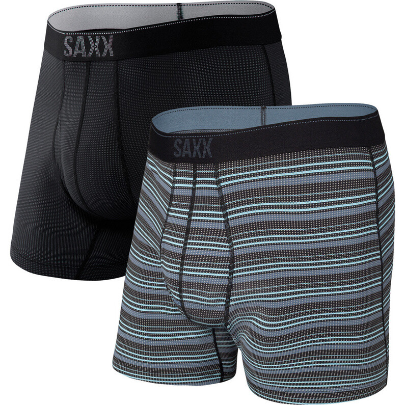 

Мужские боксеры Quest, 2 пары Saxx Underwear, черный