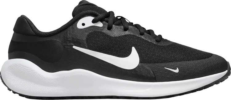 

Кроссовки Revolution 7 GS 'Black White', черный
