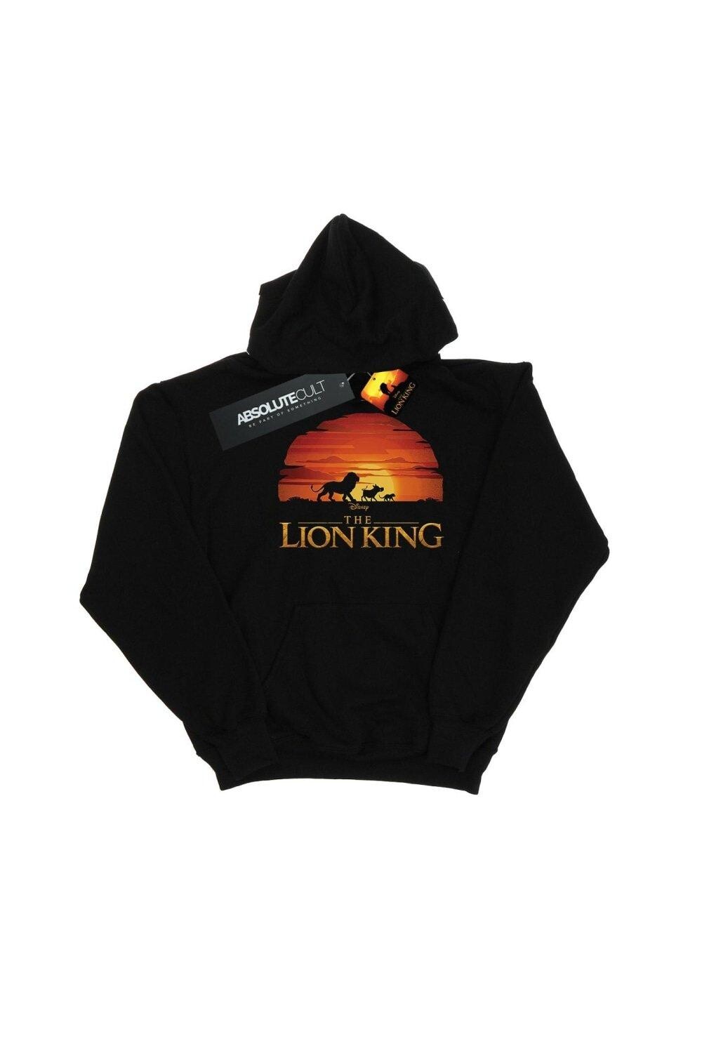 Толстовка с логотипом The Lion King Movie Sunset Disney, черный — фото 2