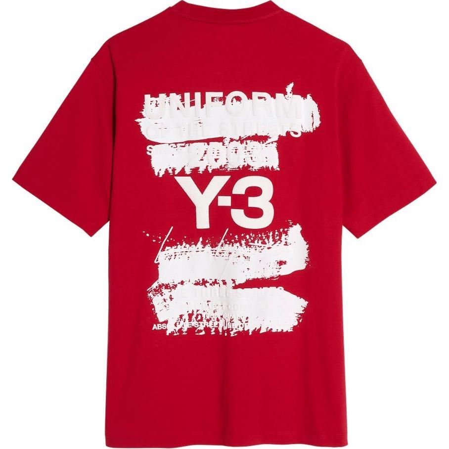 

Футболка Adidas X Y 3 U Gfx S/S Y-3, красный