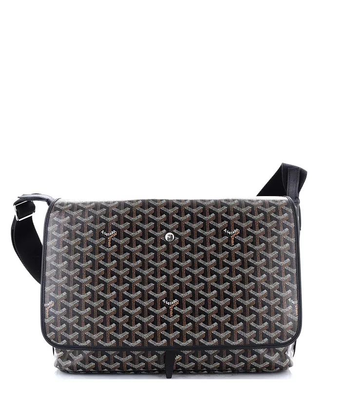 

Сумка-мессенджер Capetien из лакированного холста Pre-Owned Goyard, коричневый