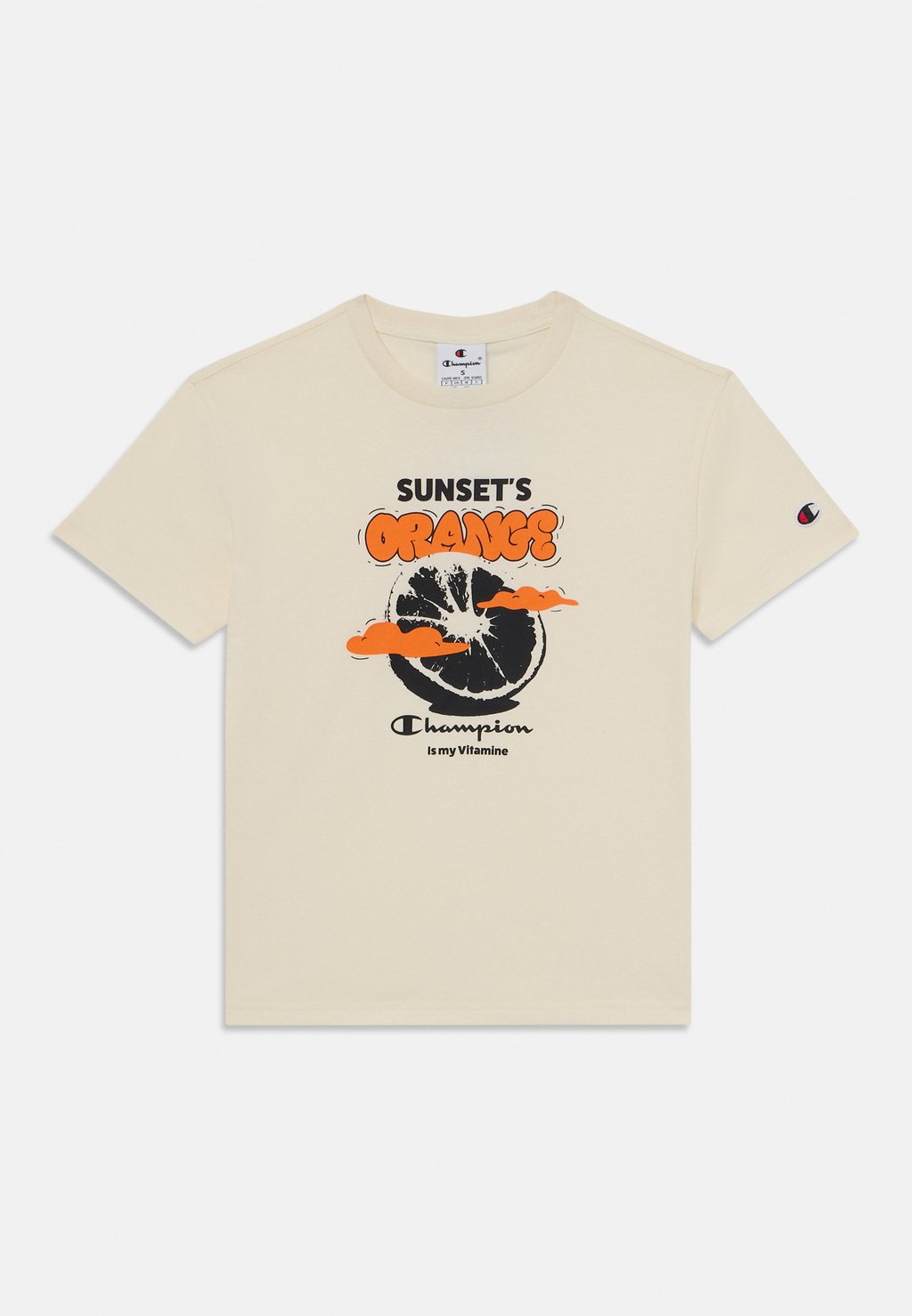 

Футболка с принтом GRAPHIC GALLERY CREW NECK Champion, бежевый