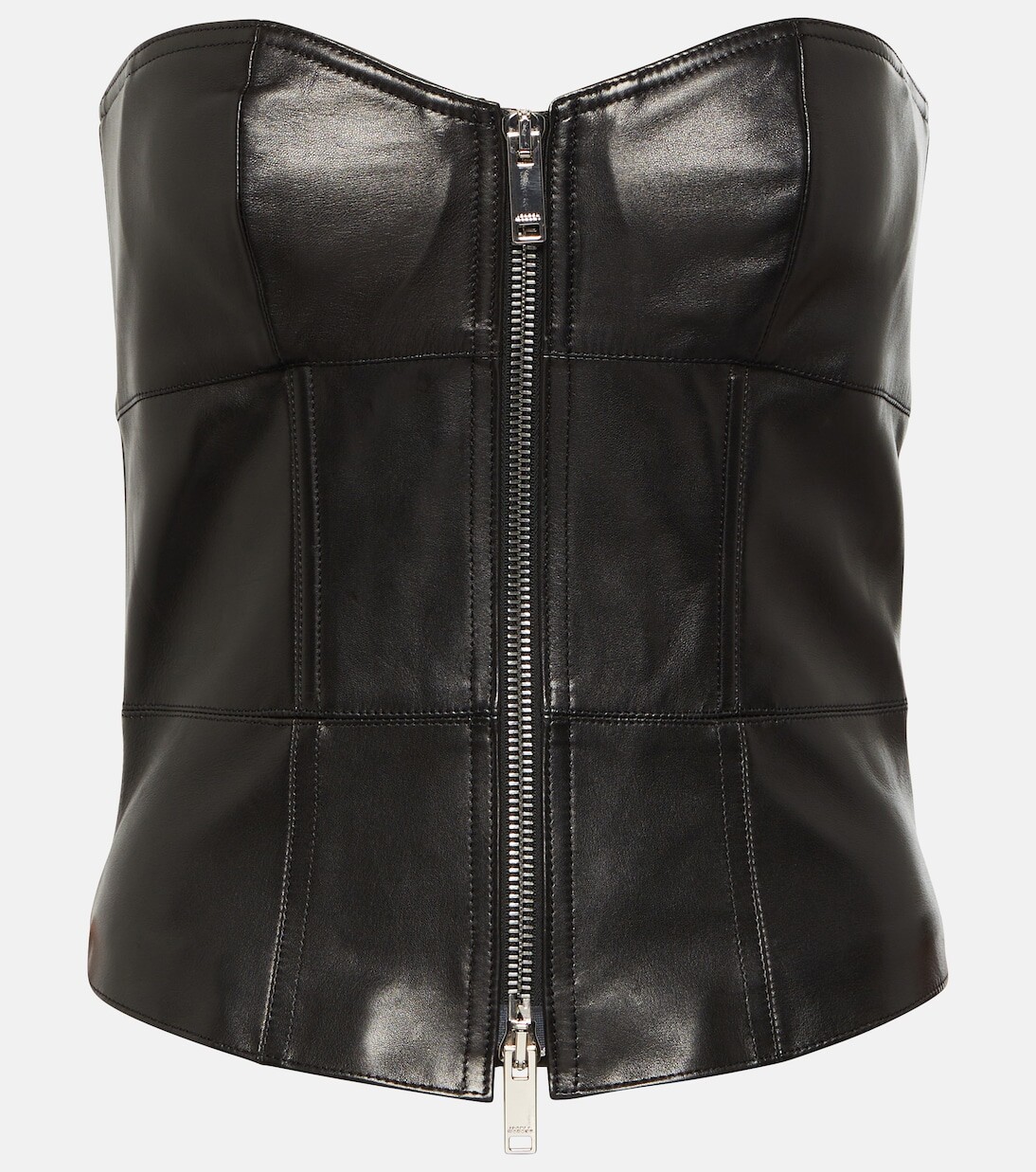 

Кожаное бюстье etna Isabel Marant, черный