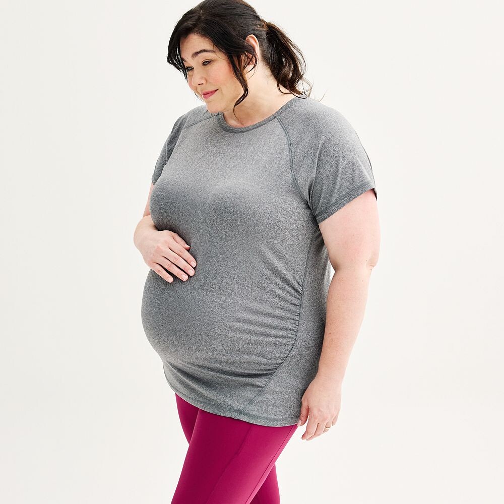 

Футболка Plus Maternity Tek Gear Dry Tek, серый