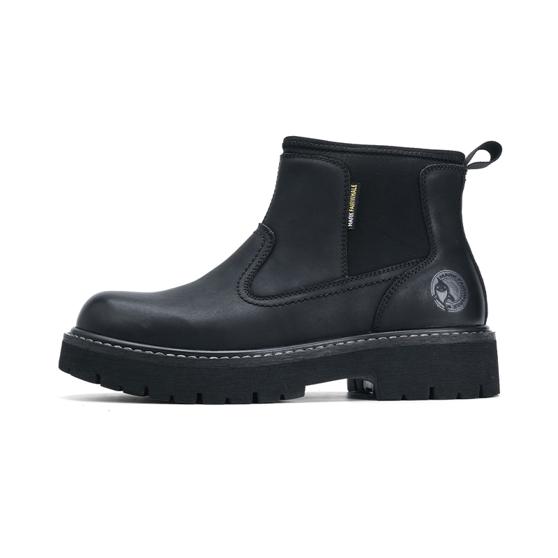 

Короткие мужские ботинки челси FAIRWHALE, Black