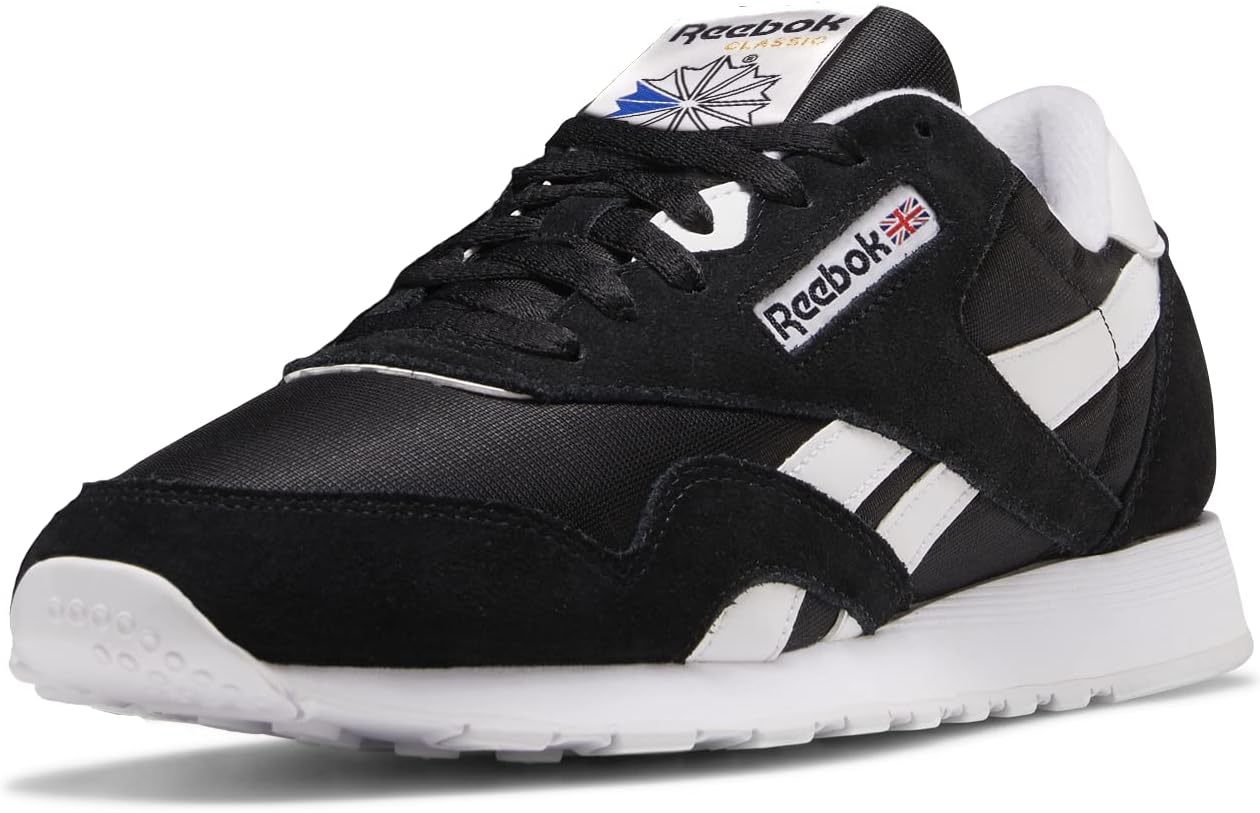 

Кроссовки Reebok Unisex CL Nylon, белый/черный