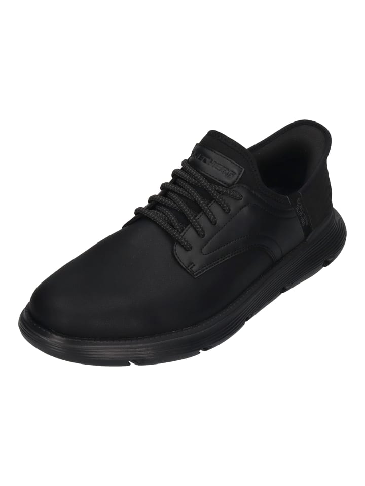

Кроссовки на шнуровке Skechers, черный