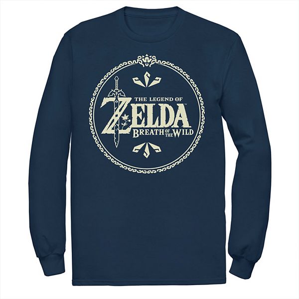 

Мужская футболка с длинным рукавом The Legend of Zelda: Breath of the Wild Licensed Character