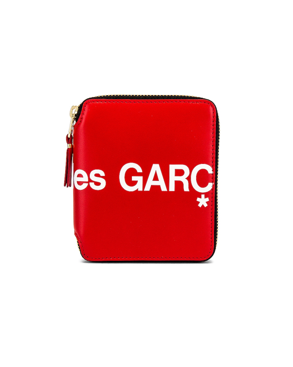 

Кошелек с крупным логотипом Comme Des Garcons, Red