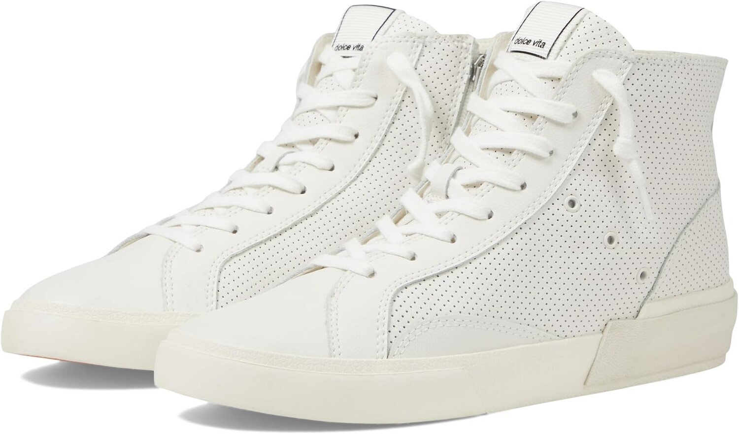 

Кроссовки Zohara Dolce Vita, цвет White Perforated Leather, Белый, Кроссовки Zohara Dolce Vita, цвет White Perforated Leather