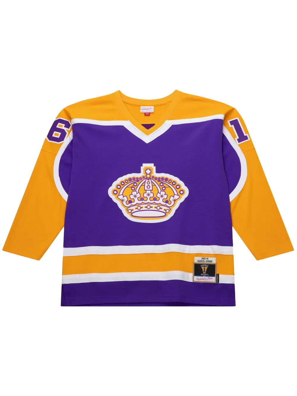 

Топ NHL Dark Kings 1980 Marcel Dionne Mitchell & Ness, фиолетовый