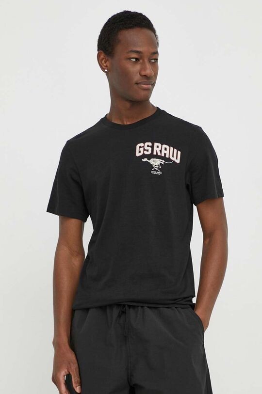 

Хлопковая футболка G-Star Raw, черный