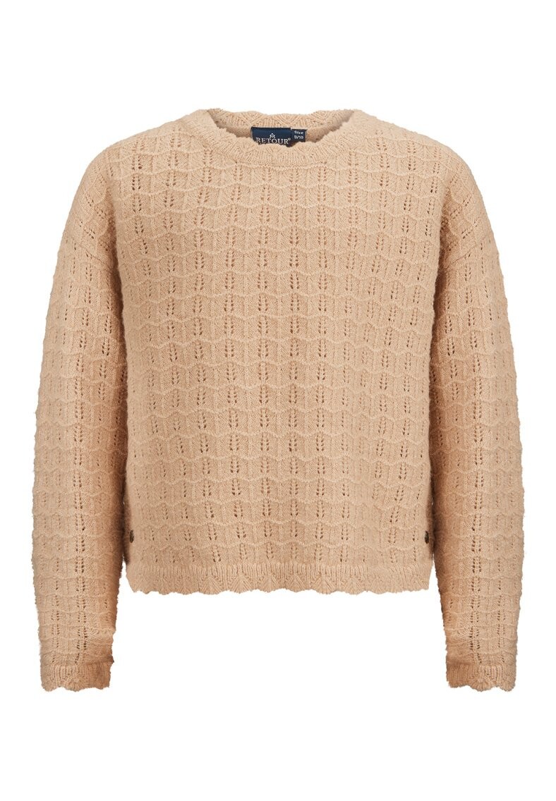 

Вязаный свитер JOLKE Retour Jeans, цвет almond