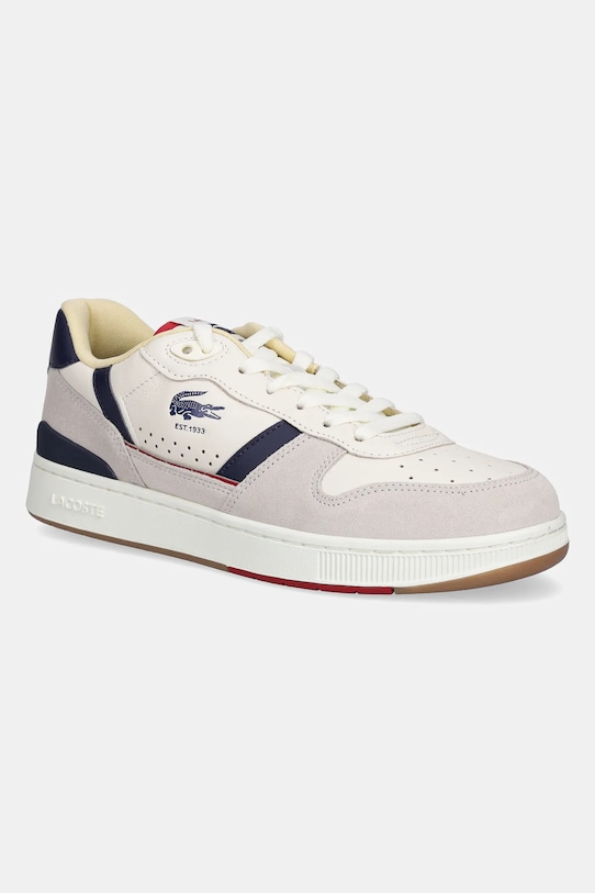 

Кожаные кроссовки T-CLIP Lacoste, серый