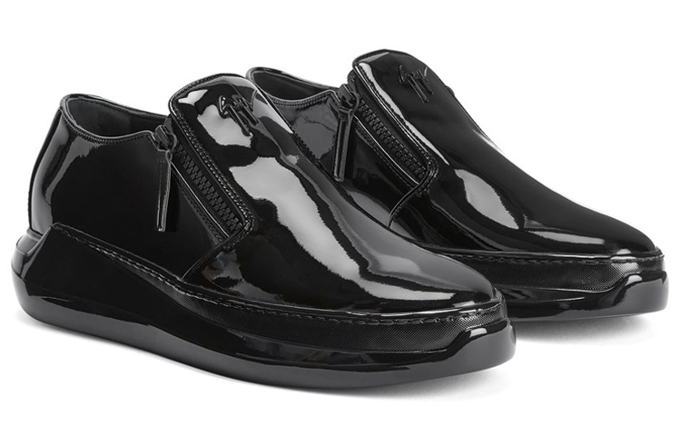 

Футболка Conley Patent с застежкой-молнией Giuseppe Zanotti, черный