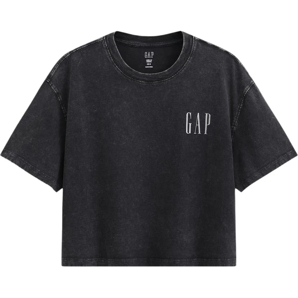 Футболка женская GAP Rose Red — фото 3