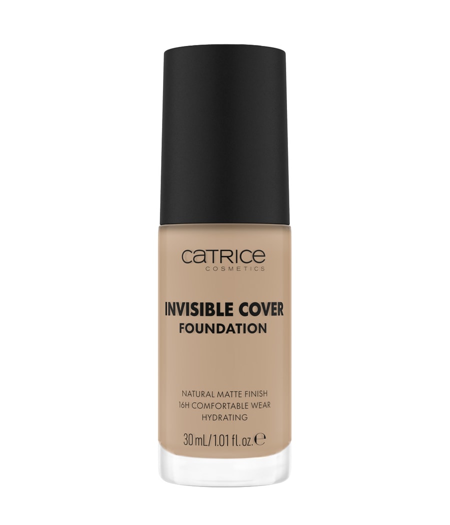 

Жидкая основа CATRICE Invisible Cover Foundation Natural Matte Finish, Nr. 017N, 30 ml