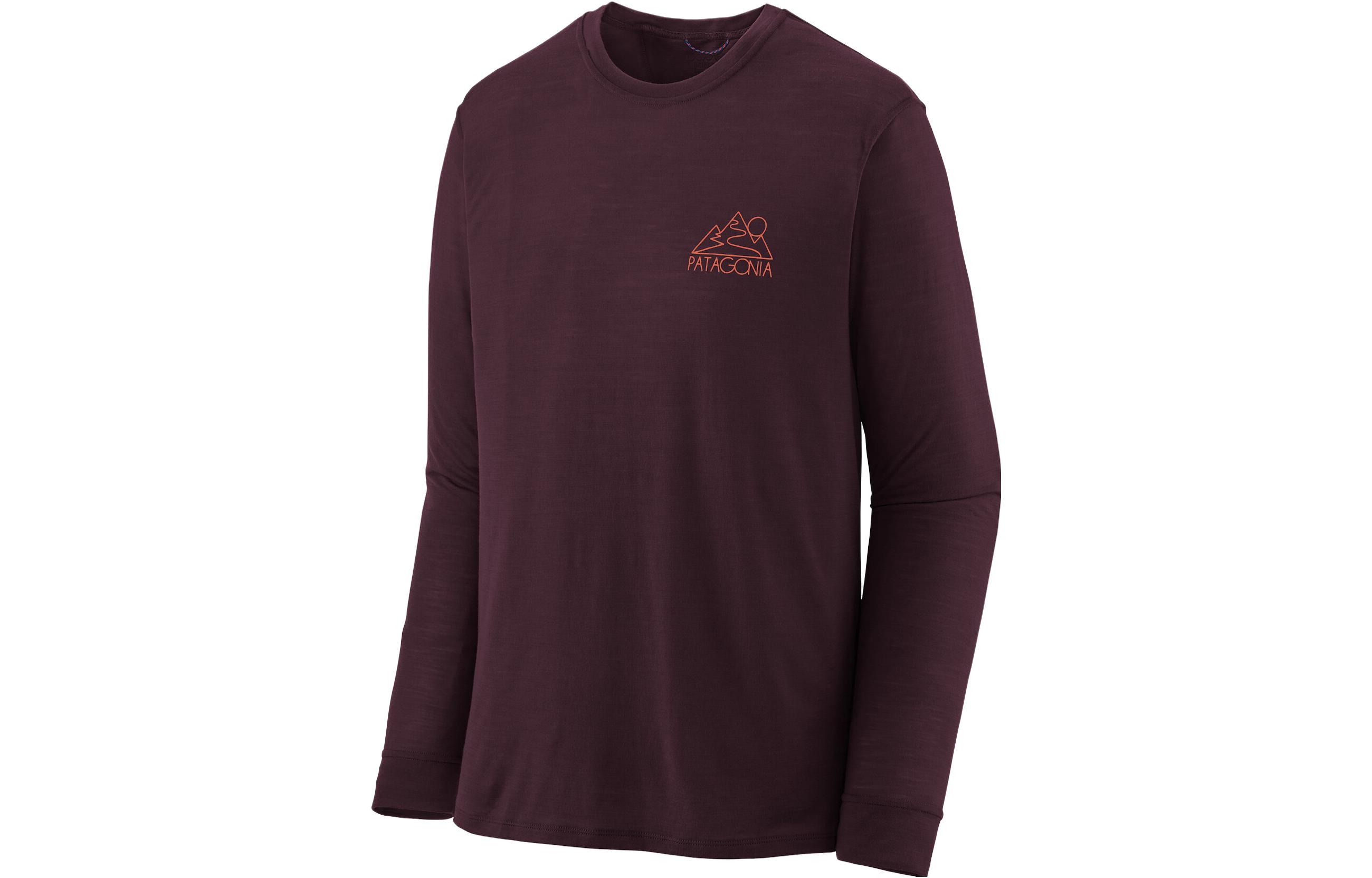 

Футболка мужская Patagonia Capilene, волнистый синий