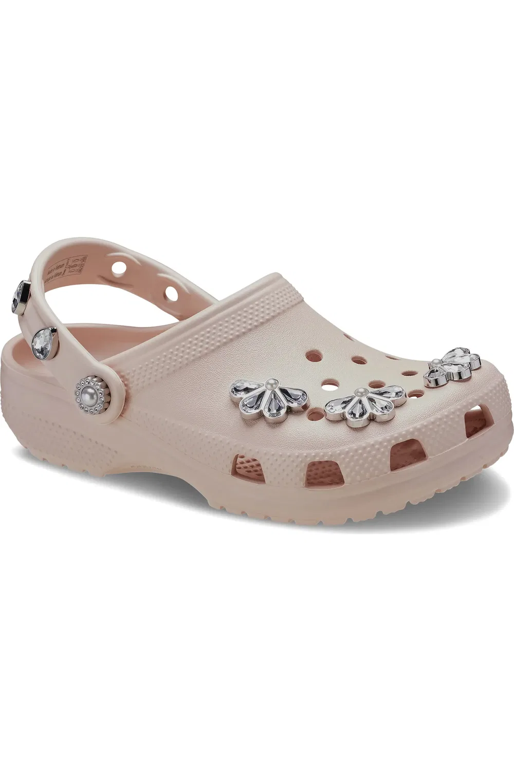 Детские сабо водонепроницаемые с кристаллами Pinnacle Embellished CROCS, Quartz