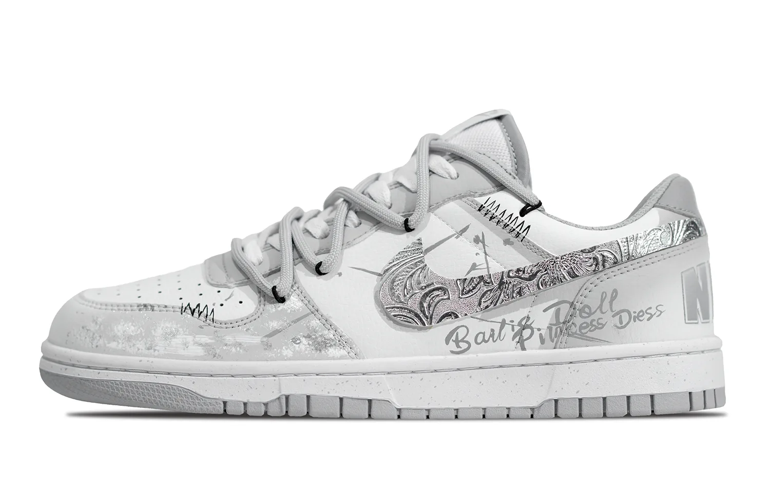 Nike Кроссовки для скейтбординга мужские low top Fairyland Leather Cushioning Big Year Of The Horse белые