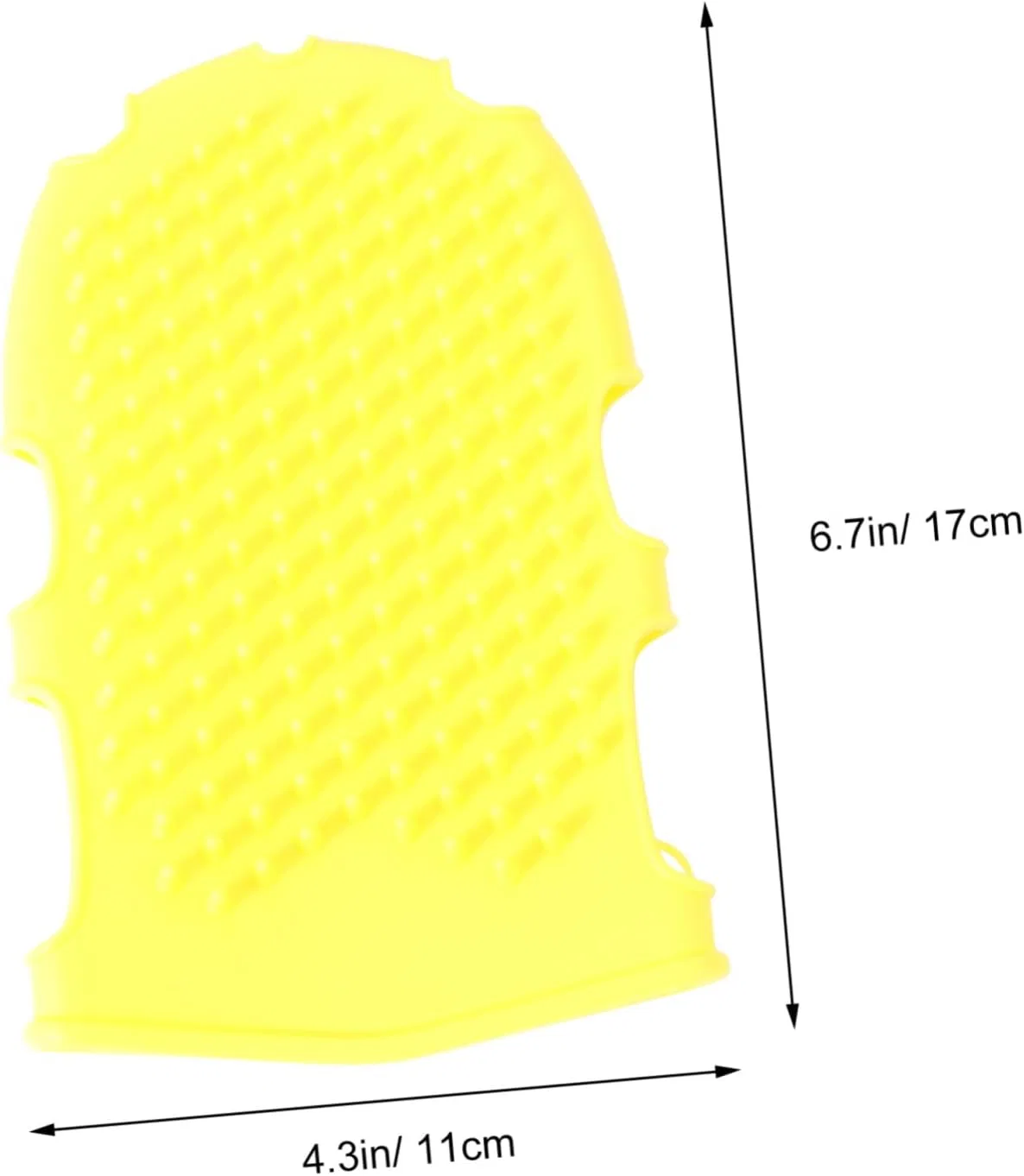 Скраб для тела двусторонний для душа, Beatifufu, 1 шт, 17x11x6.3 см, Розовый — фото 3