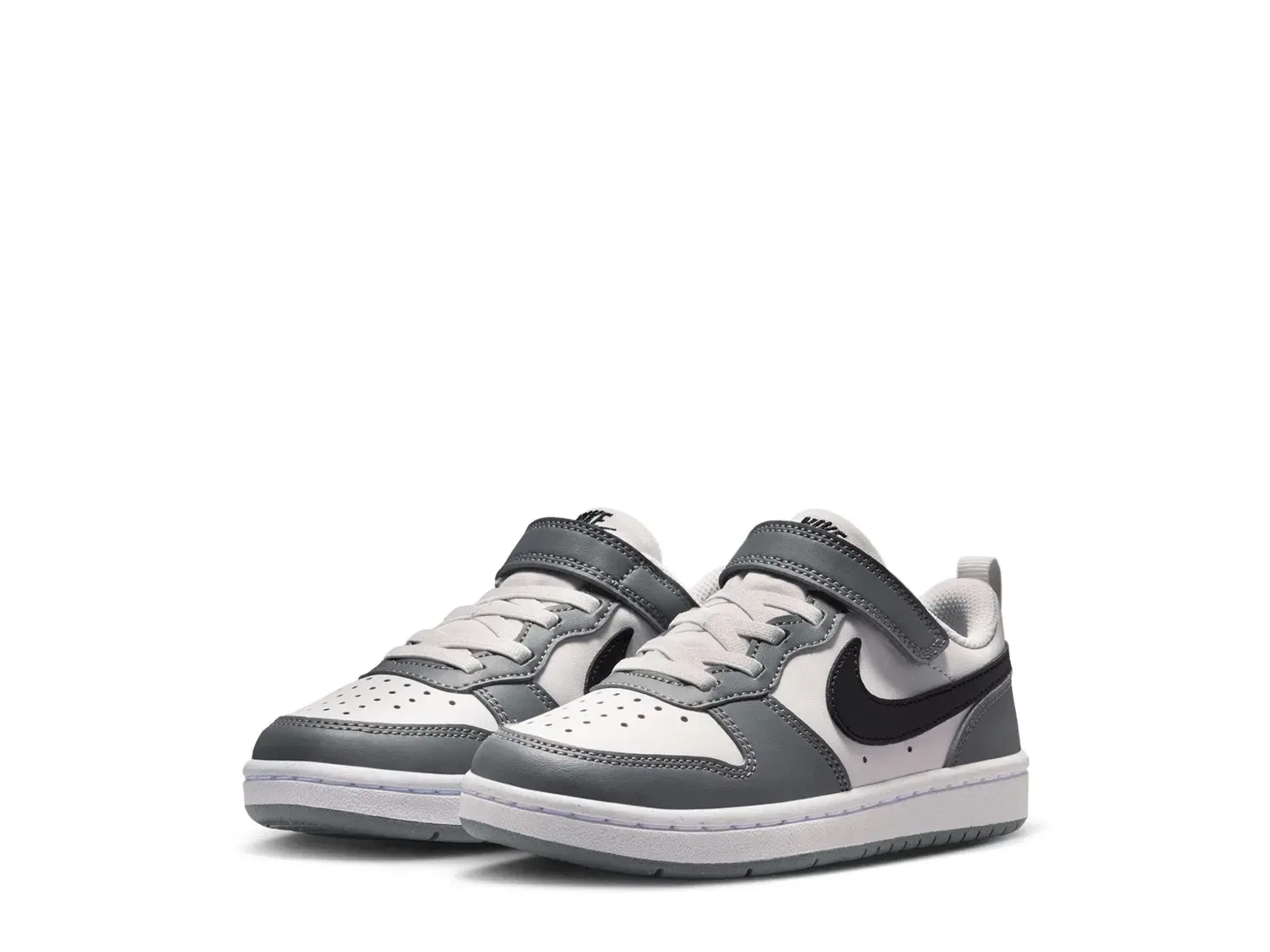 Кроссовки рекрафт низкие Court Borough Recraft Low, Nike, белый/серый — фото 3