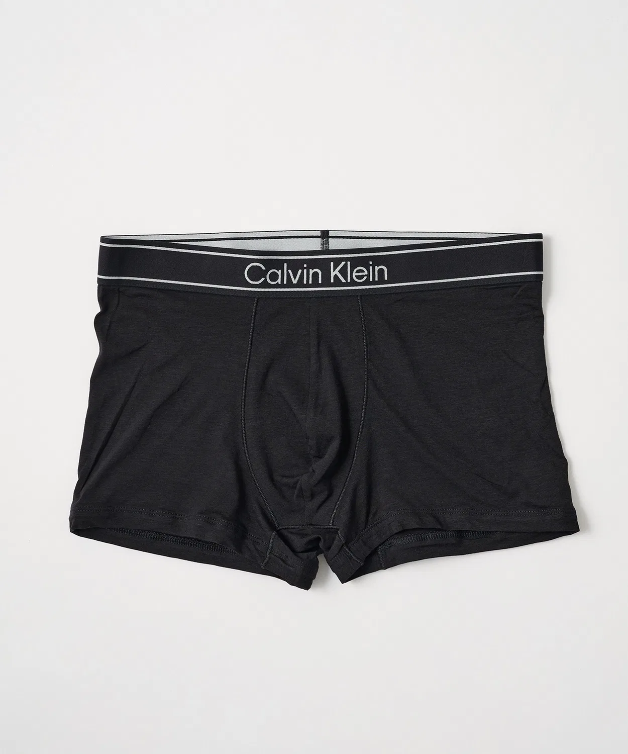 Мужские боксеры-трусы с брендовым логотипом, комплект из 3 штук Calvin Klein, Black — фото 2
