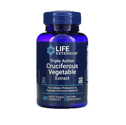 

Экстракт крестоцветных растений тройного действия 60 капсул Life Extension