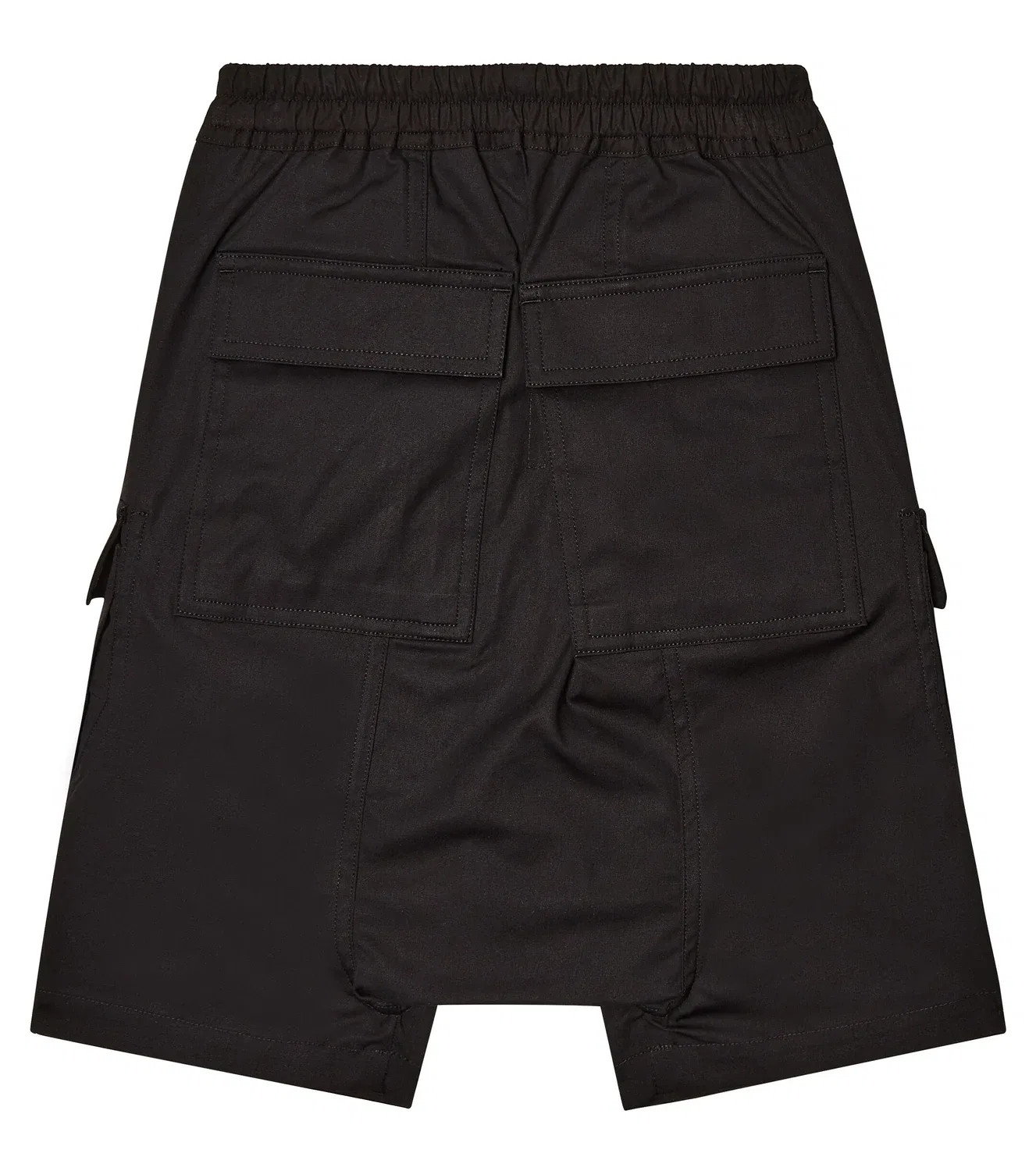 Шорты-карго хлопковые Pods Rick Owens Kids, черный — фото 4