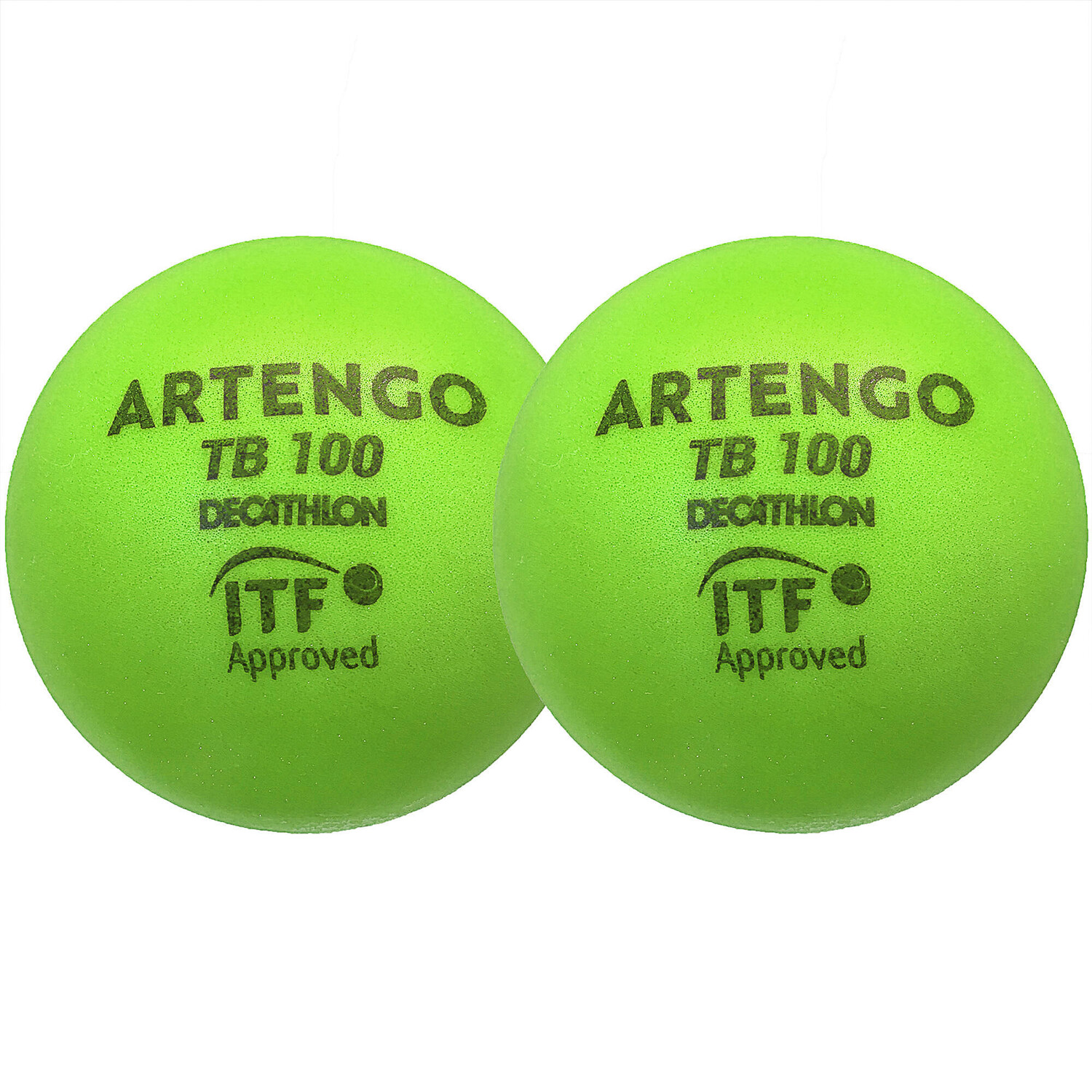 

Теннисный мяч TB100 Foam 2-Pack 9cm Green ARTENGO