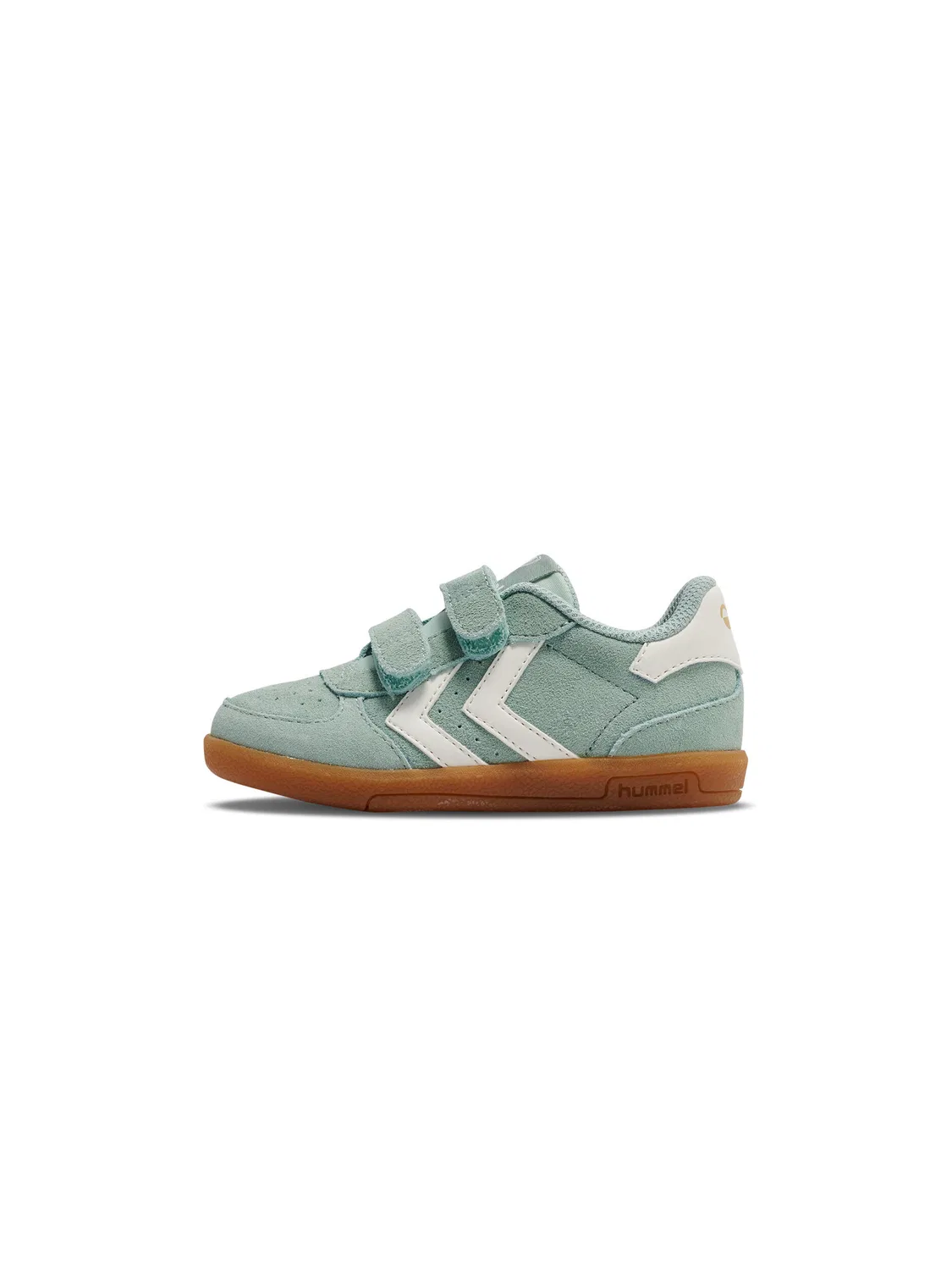 Детские кроссовки с принтом Victory Suede Hummel, Grun Blattgrun Khakigrun
