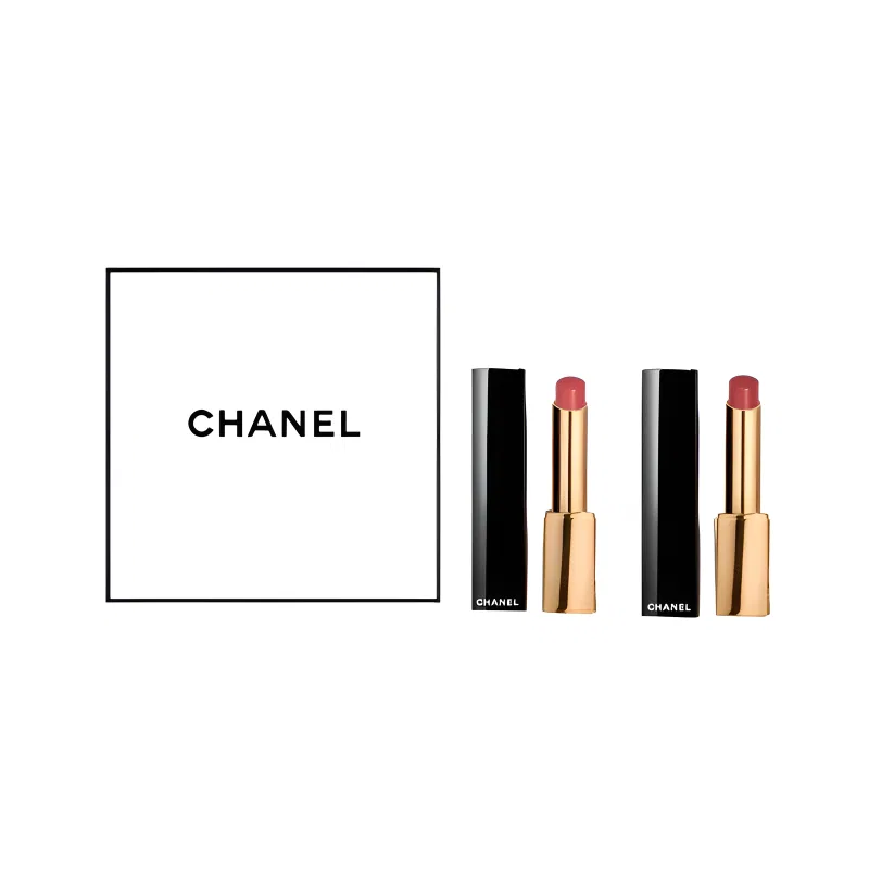 Женский набор губных помад с атласным финишем, модели 818+864, CHANEL, Satin