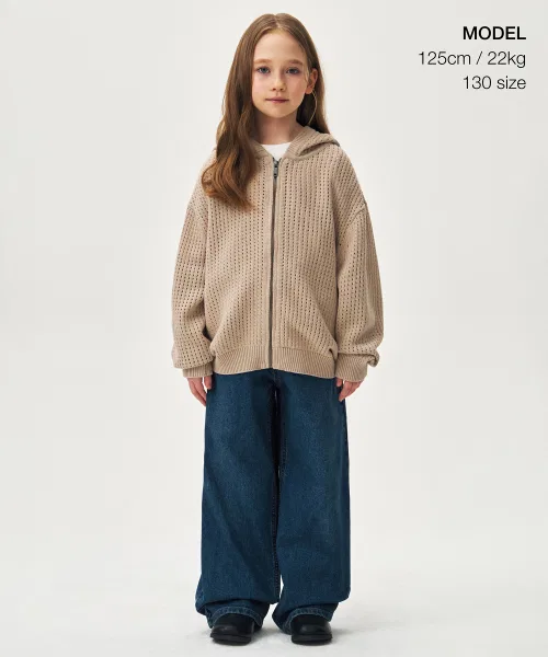 Детский вязаный худи с капюшоном Mushroom MUSINSA STANDARD KIDS, Другой — фото 2
