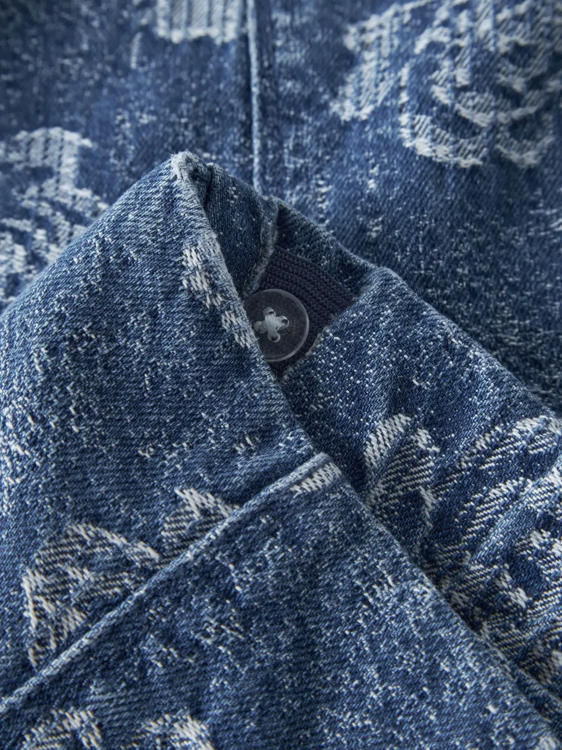 Юбка джинсовая Rock in Medium Blue Denim Name It, синий — фото 4