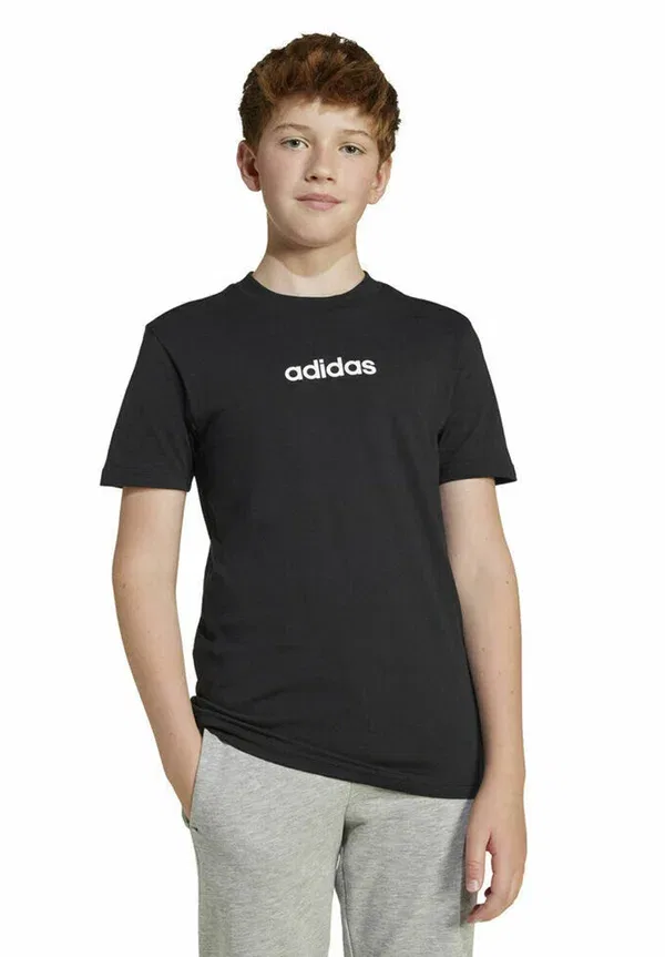 Футболки с принтом Adidas Performance, белый/черный — фото 3