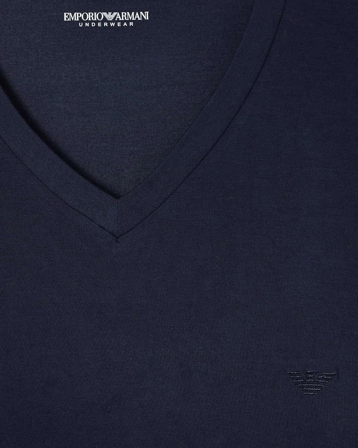 Мужская футболка с логотипом EA Emporio Armani, Armani Blue — фото 3