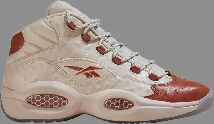 

Кроссовки sneakersnstuff x question 'lux' Reebok, белый