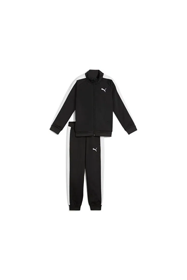 Детский спортивный комплект для девочек с длинным рукавом Puma, Black