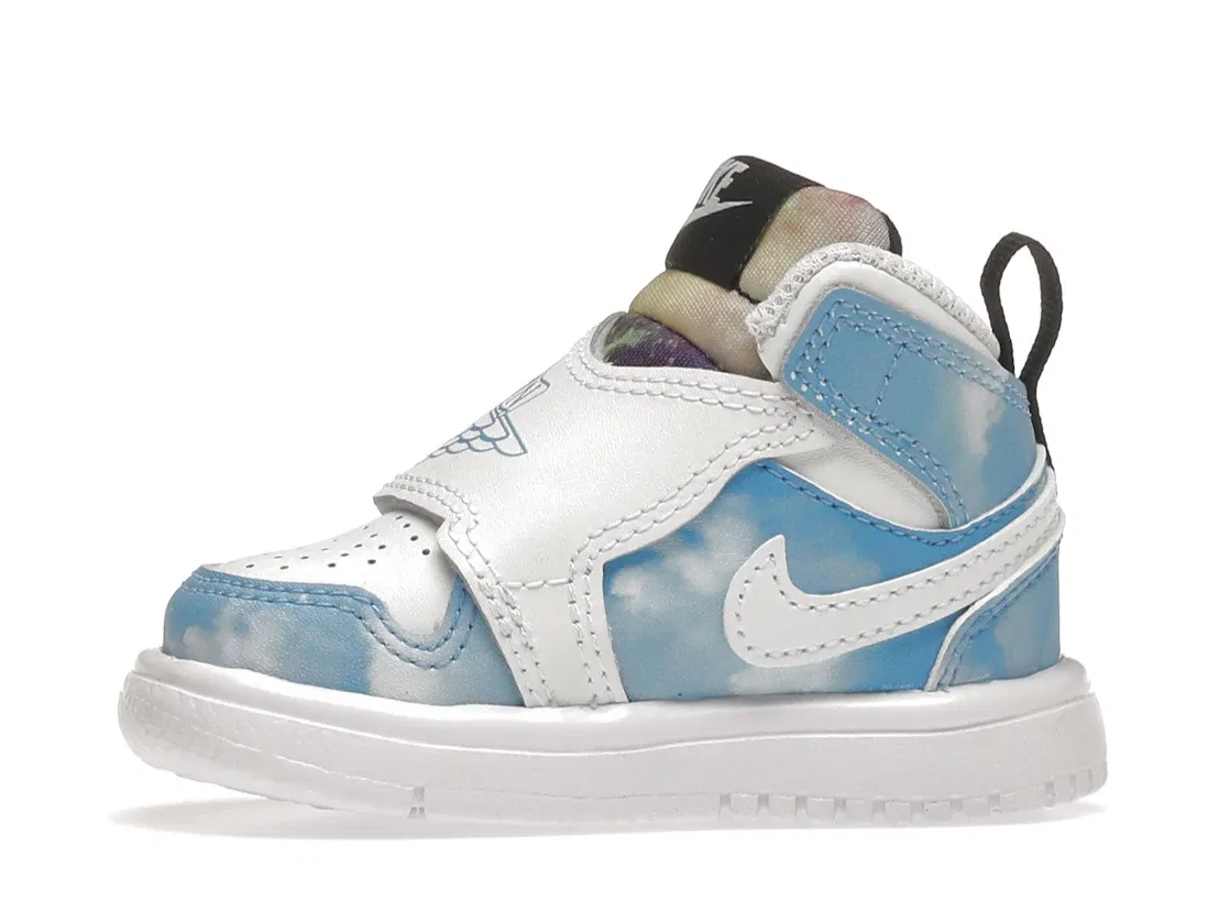 Детские кроссовки Lifestyle Jordan Sky Jordan 1 Jordan, University Blue/White-Black — фото 3