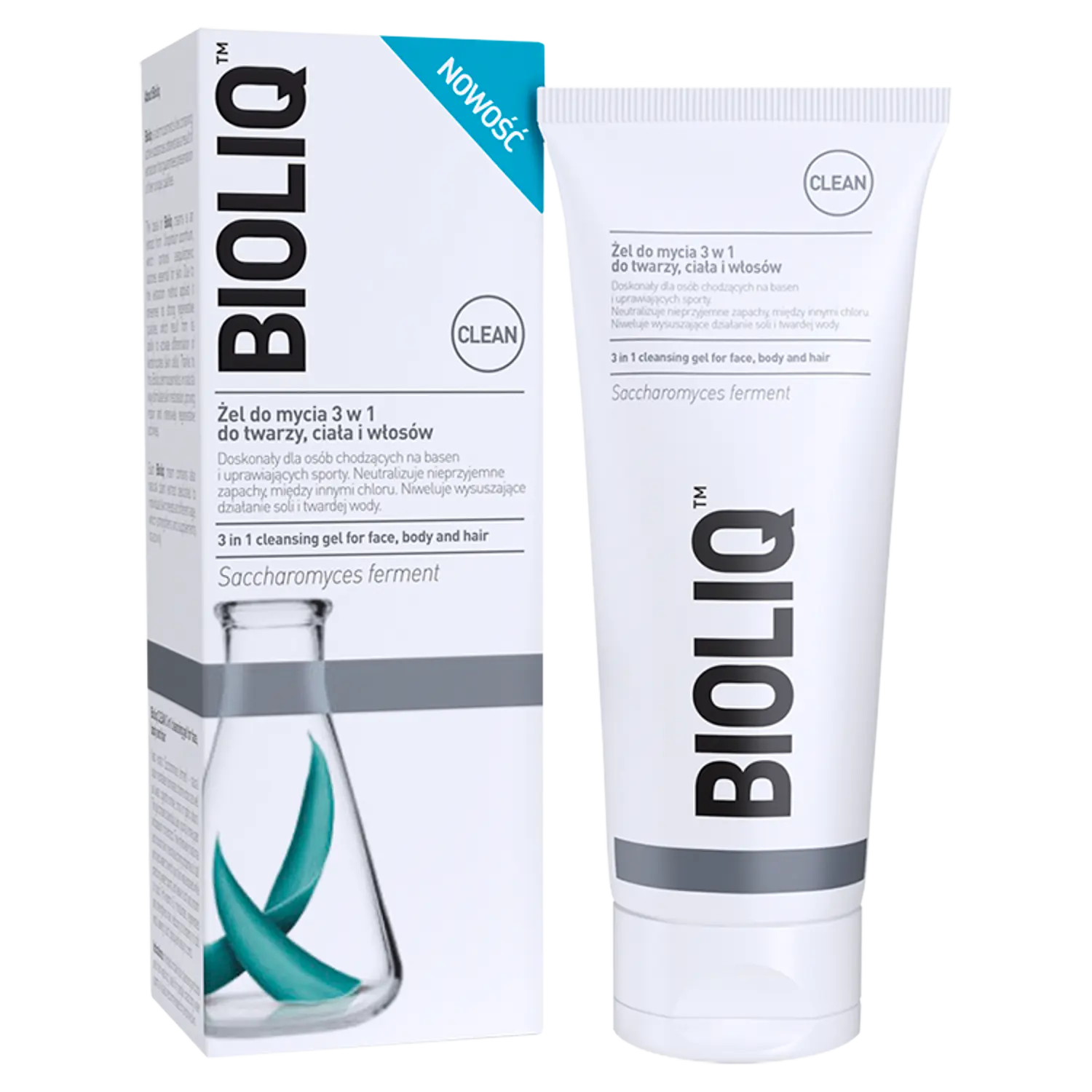 

Bioliq Clean гель для умывания лица, тела и волос, 180 мл