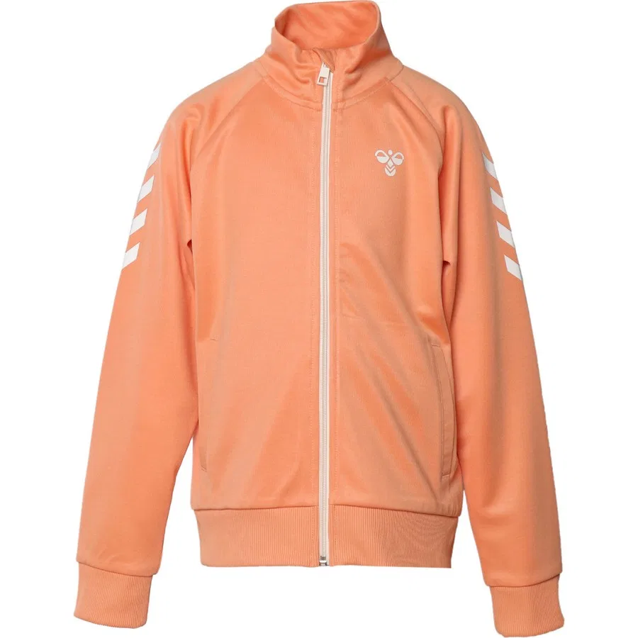 Детский свитшот с капюшоном и молнией Hmljaromır Zip Jacket Hummel, Оранжевый — фото 2