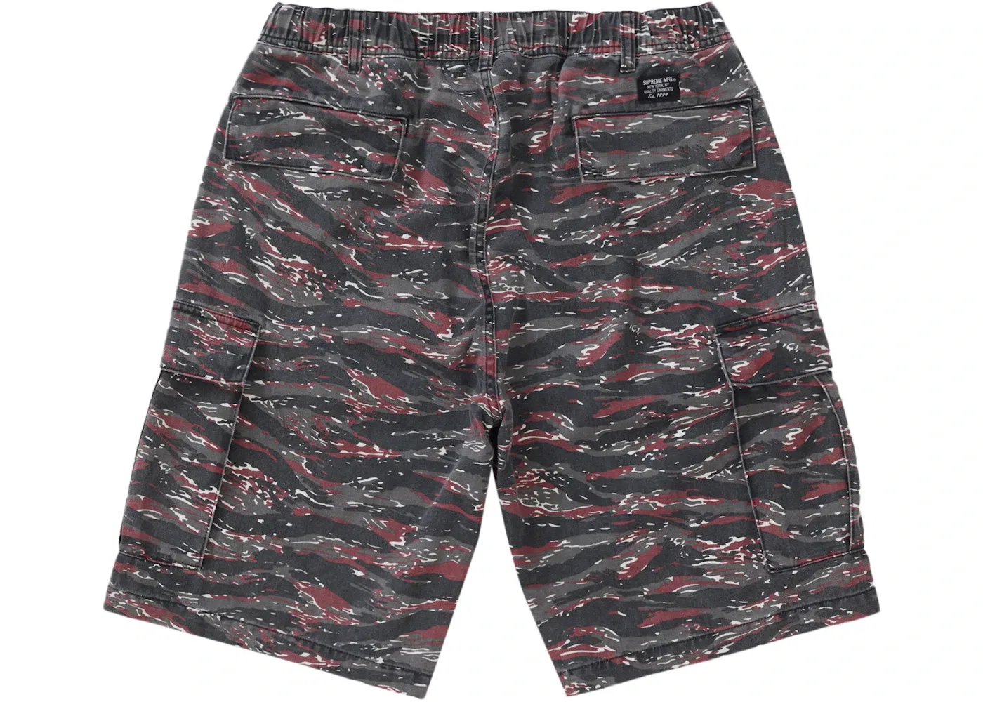 Мужские шорты с камуфляжным принтом Supreme Short (SS24), Red Tiger Camo — фото 2