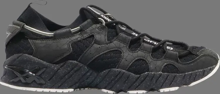 

Кроссовки gel mai knit 'black' Asics, черный