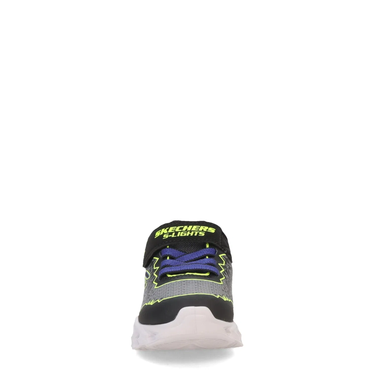 Детские кроссовки для мальчиков Skechers, Black Synthetic Yellow Blue Trim — фото 4