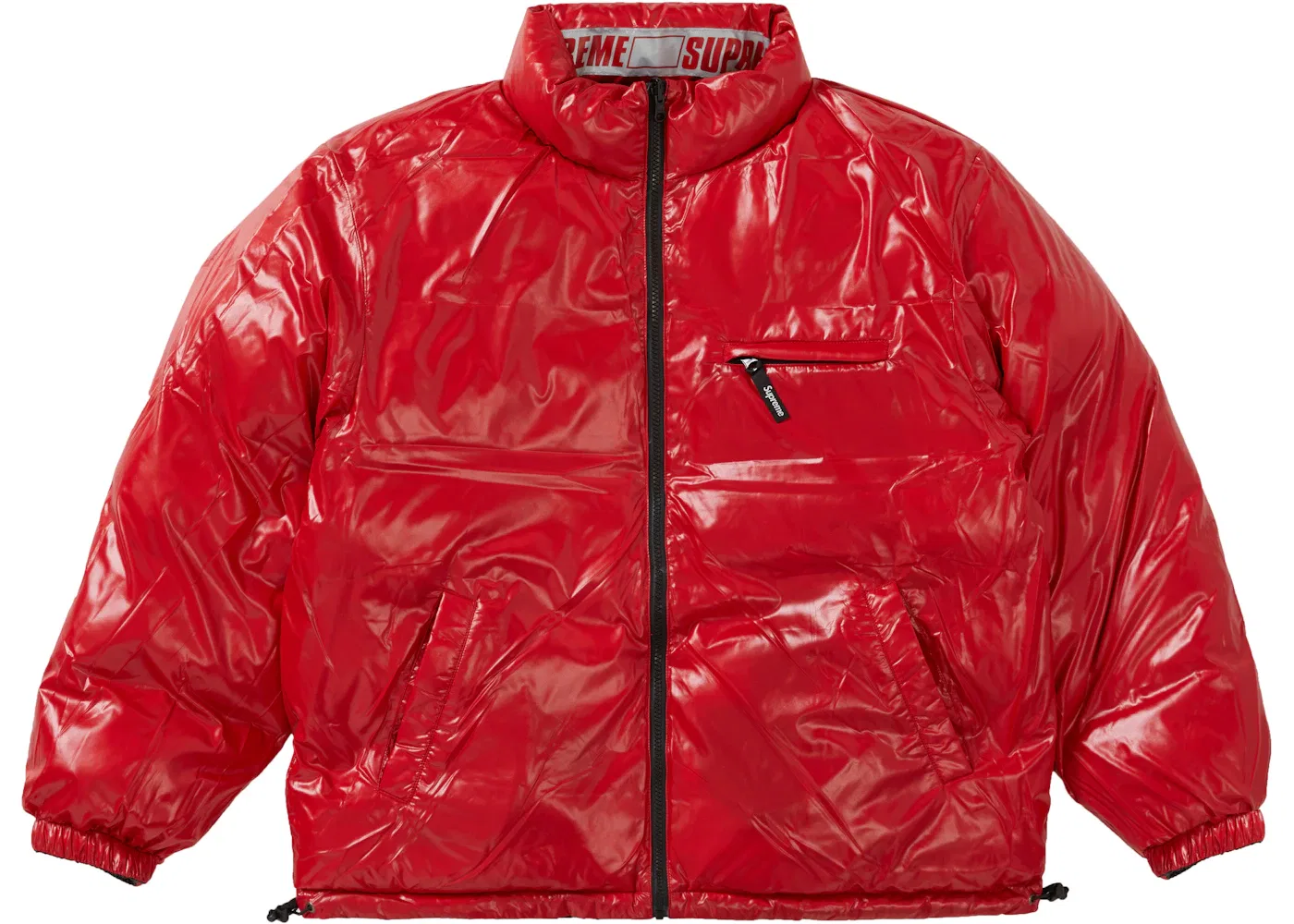 Мужская куртка пуховик Puffy Jacket Supreme, Black