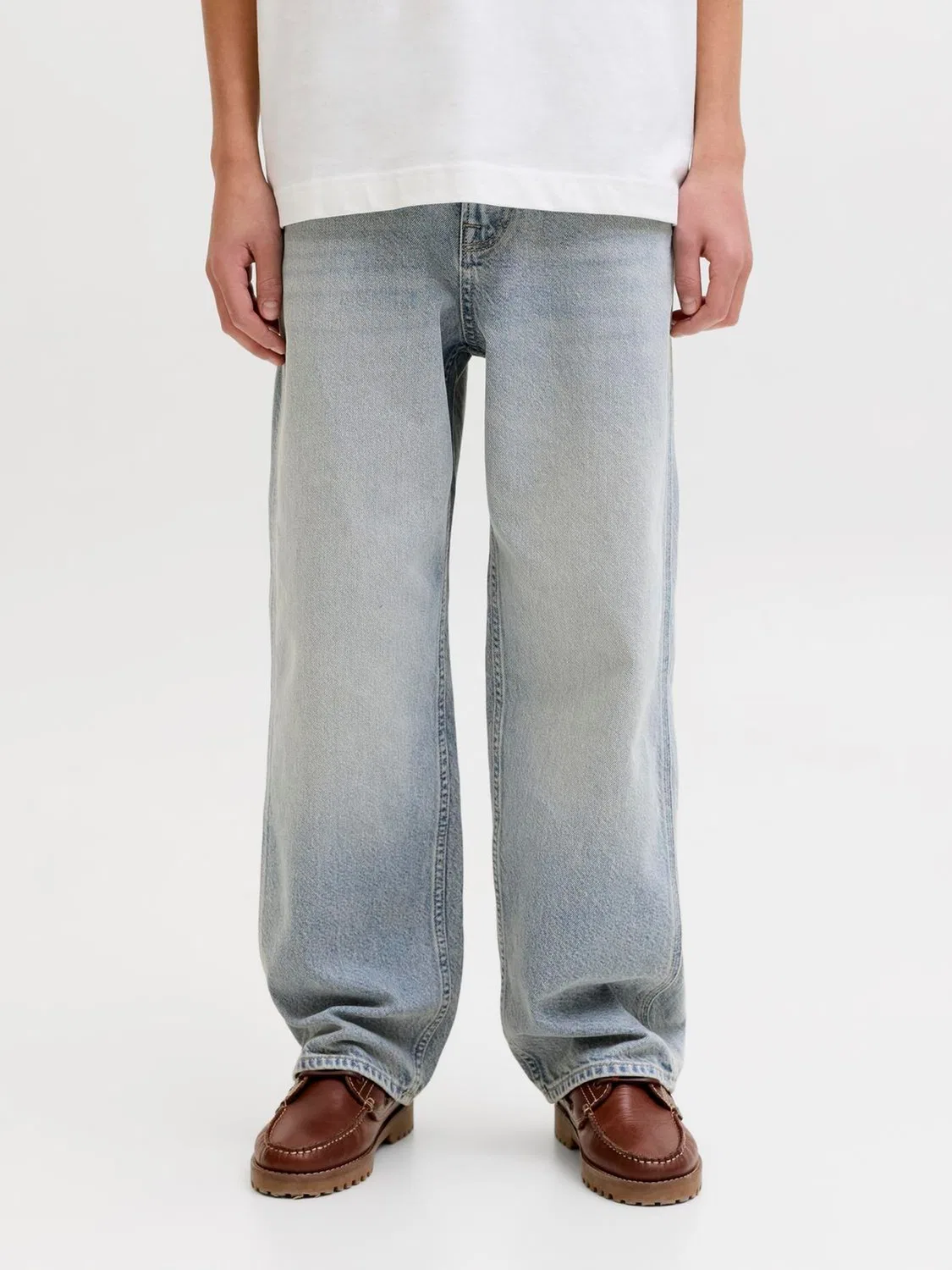 Джинсы свободного кроя Alex JACK & JONES JUNIOR, Wash Blue